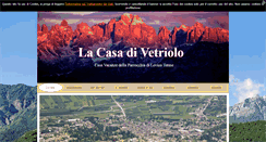 Desktop Screenshot of casavacanzevetriolo.com